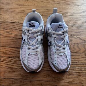 Nike Kids White and Black Sneakers